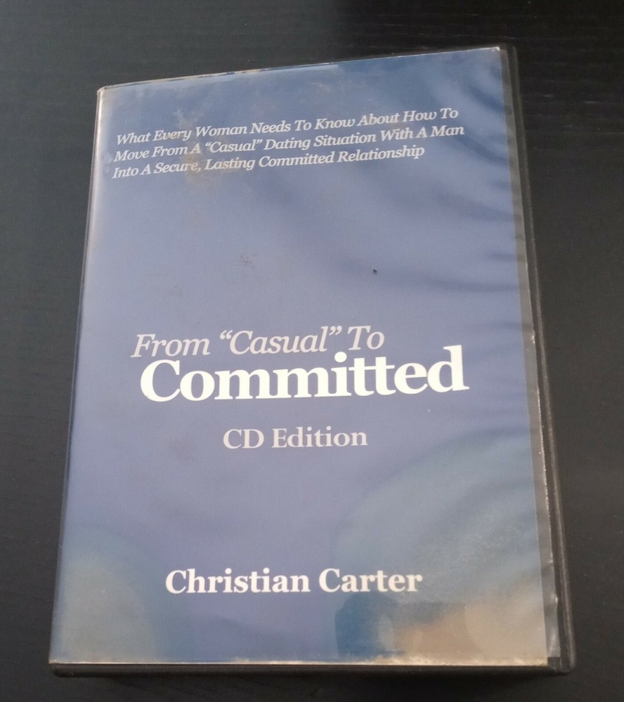 Christian Carter CD set "From "Casual" To Committed" secure lasting relationship