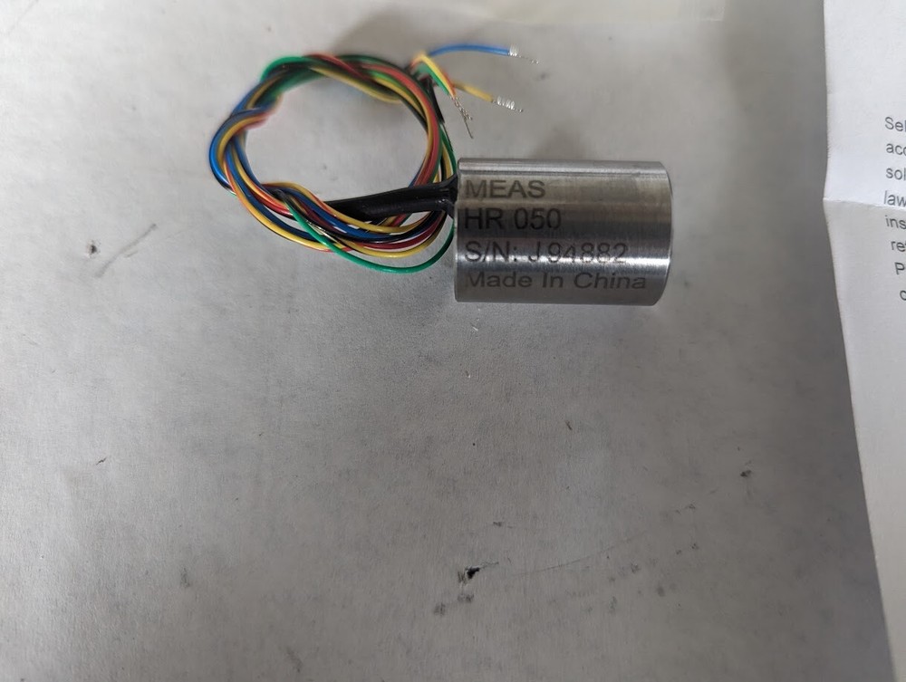 MEASUREMENT SPECIALTIES LINEAR VARIABLE DIFFERENTIAL TRANSDUCERS MEAS HR 050