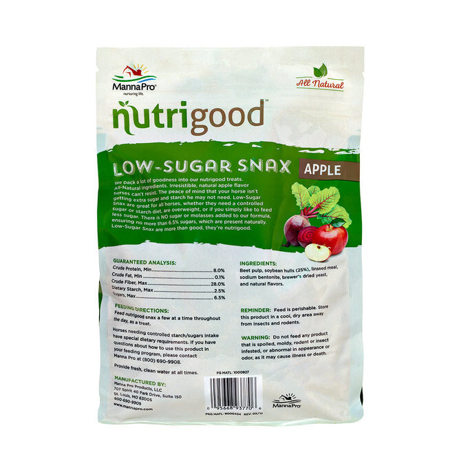 Nutrigood Low-Sugar Snax for Horses