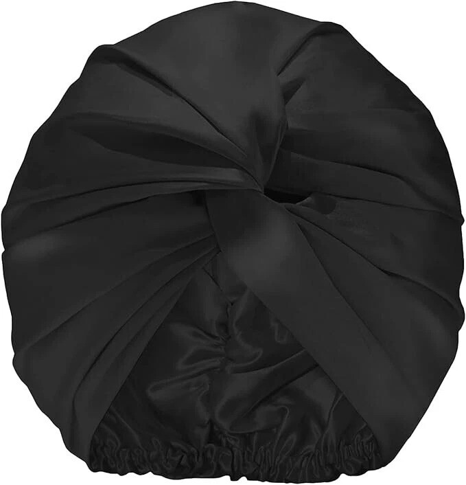 SLIP Pure Silk Turban 100% Mulberry Silk, Ultra Soft Prevents Breakage & Frizz