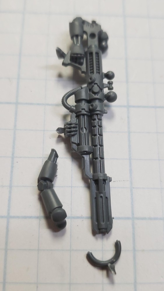 Warhammer 40k Necron Bits Deathmark Synaptic Disintegrator w Power Cable #37