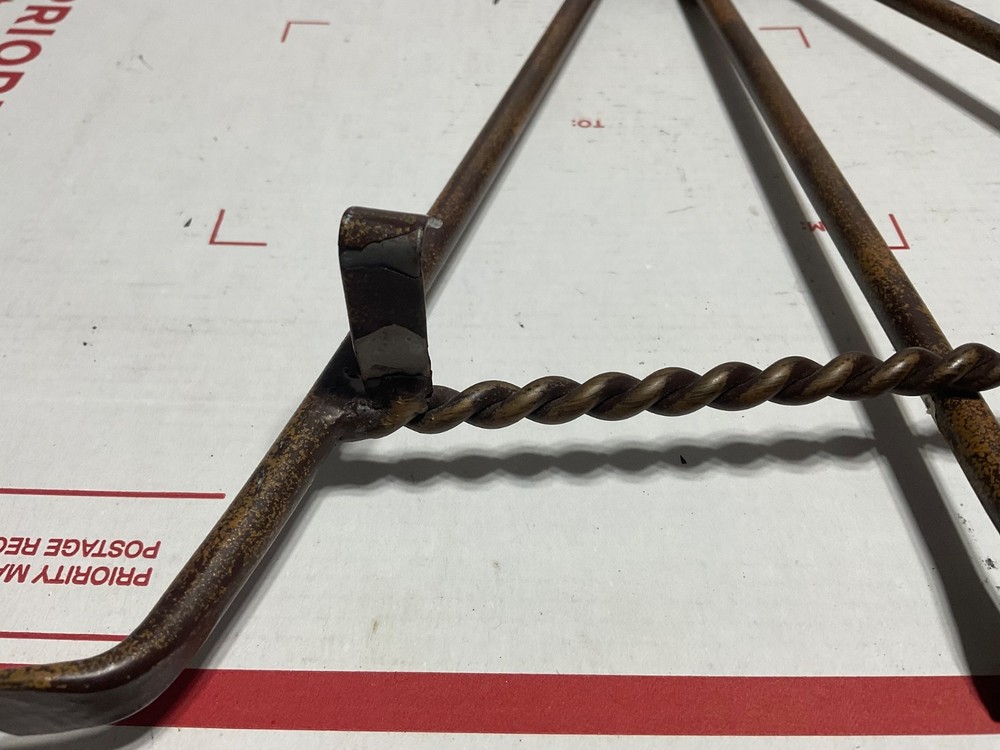 Vintage Iron Easel Stand