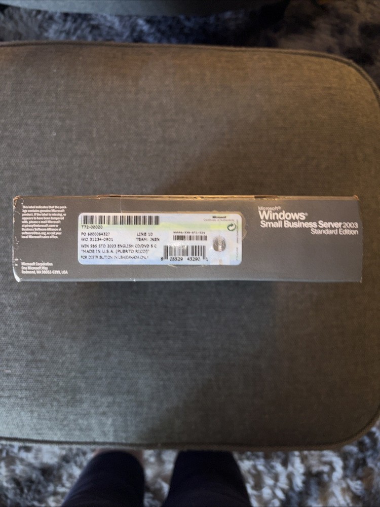 Microsoft Windows Server 2003 Standard Edition - New/Sealed