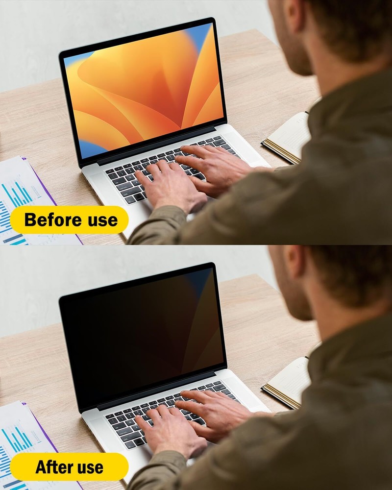 360° Privacy Screen Protector Compatible with MacBook Pro 16 inch 2019 2020 A...