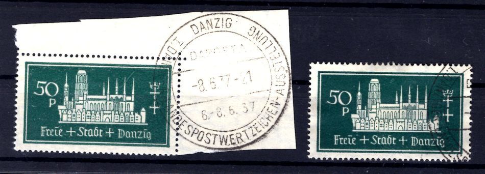 Gdansk 270a+B Impeccable Postmarked (AA9642