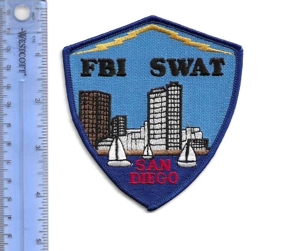 FBI SWAT San Diego patch