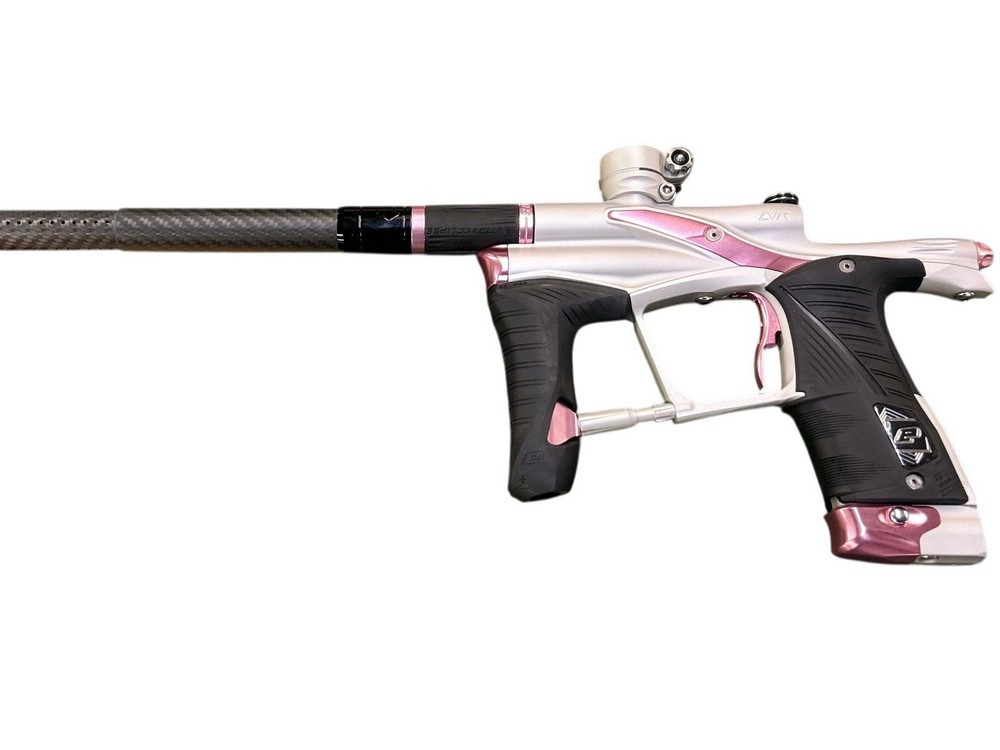 Used Planet Eclipse LVR Paintball Marker w/ Case - White/Pink