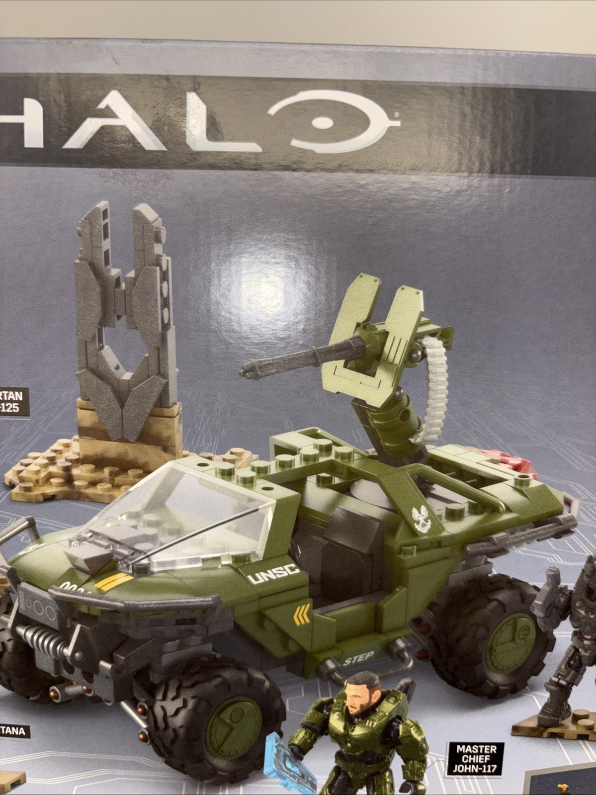 HALO MEGA  FLEETCOM WARTHOG HNC57 NO MINIFIGURES