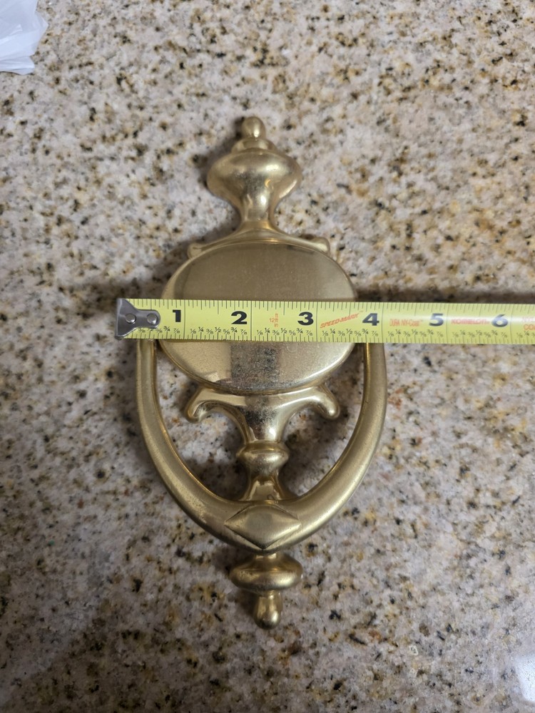 Large Baldwin Imperial Brass Door Knocker Solid Brass