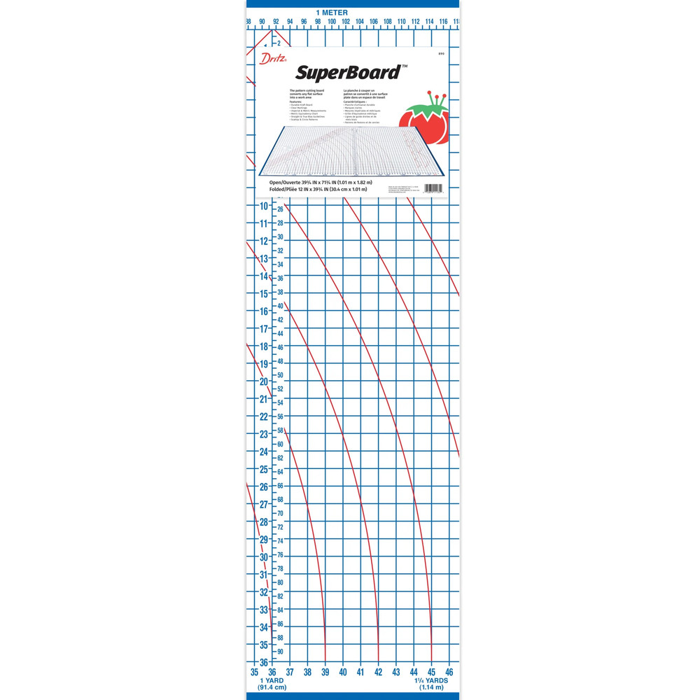Dritz Foldable Superboard, Laminated Cutting Surface