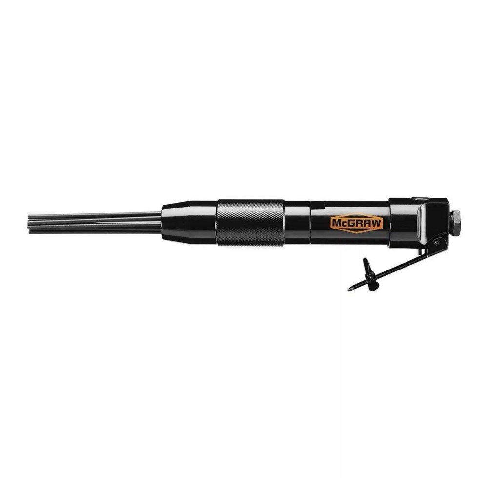 Heavy Duty 12" Air Pneumatic Compact Needle Scaler 12 Needles Remove Paint Rust