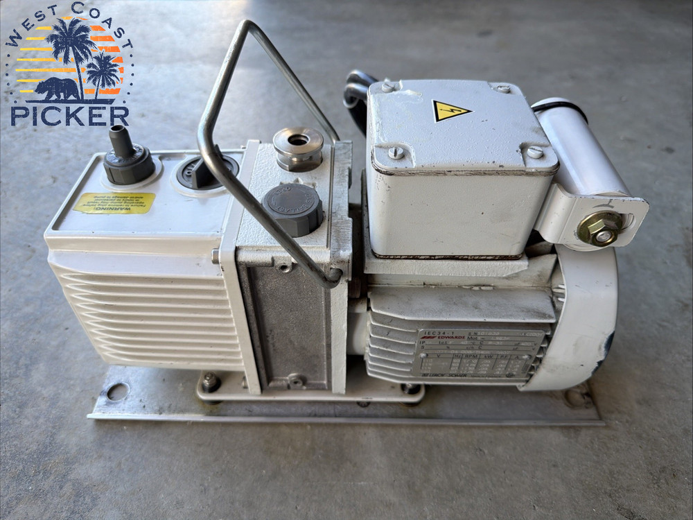 Edwards Vacuum Pump Model E2M0.7/ IEC34-1