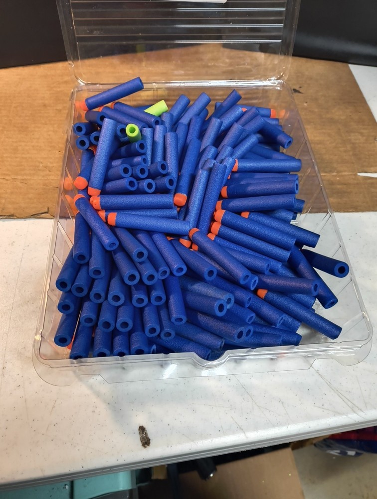 Nerf 166 (+3 Green) Replacement Lot Blue Soft Darts Ammo