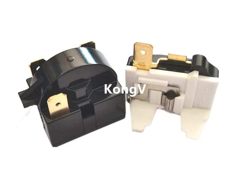 Compressor 4.7 Ohm 3-Pin PTC Starter/Start Relay and Overload Kit Compatible...