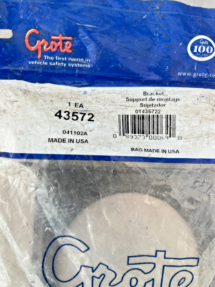 43572 Genuine GROTE Light BRACKET