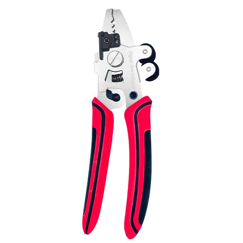 FTTH Tools 9 in 1 Cable Wire Stripper With Scale Scissors Clean Cotton Cutter