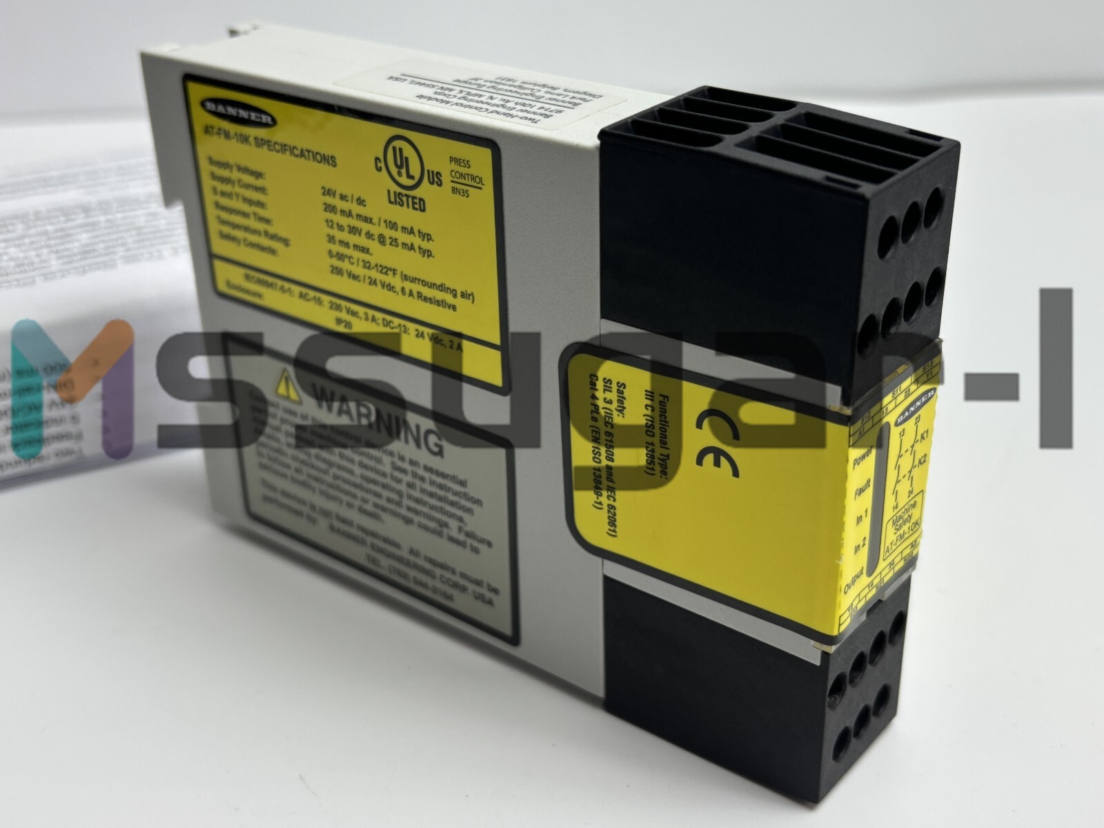 1PCS Brand New Banner AT-FM-10K Safety Relay Fast delivery