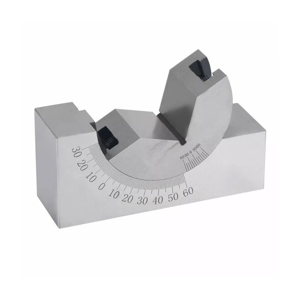 Adjustable Angle V Block Milling Setup 0-60 Degree Angle Block Precision Gauge