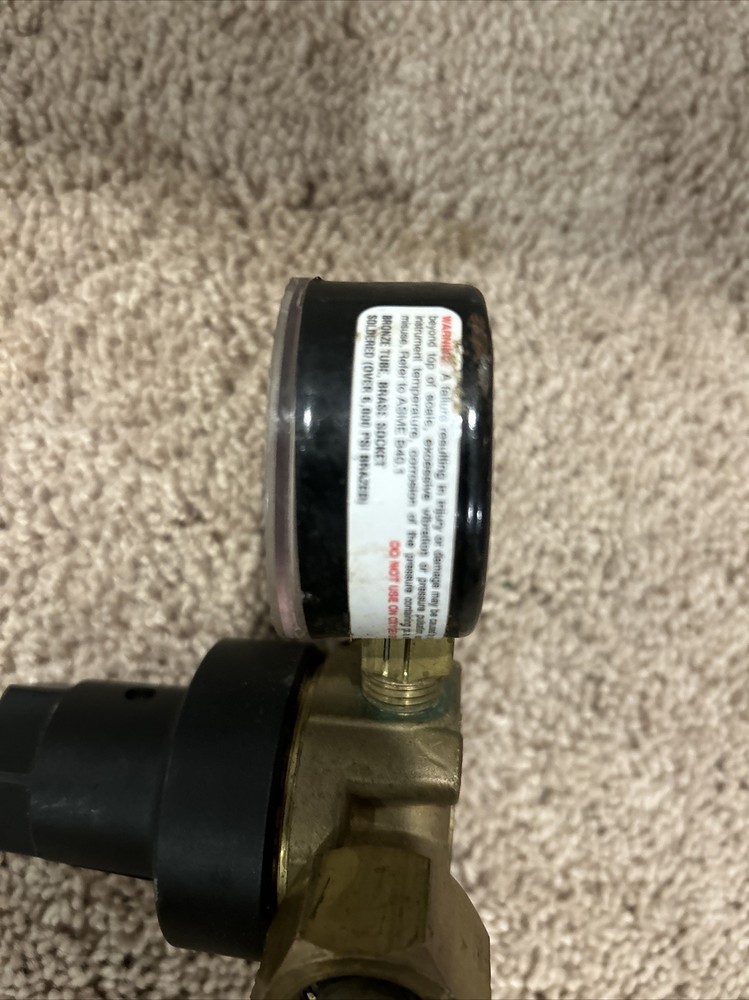 Banner Equipment Company Bulk CO2 Regulator Beer Draft