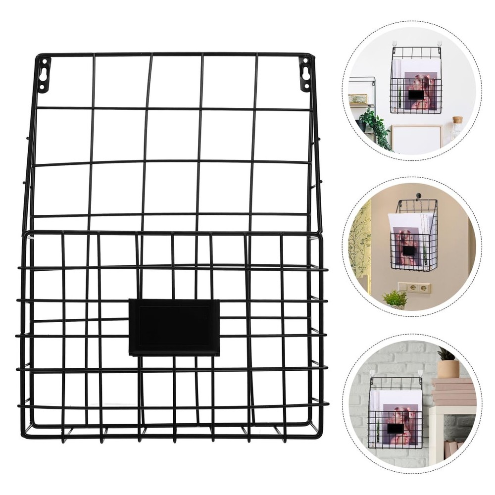 Vertical File Storage System - DIYEAH Multi-Purpose Wall Organizer Rack for H...