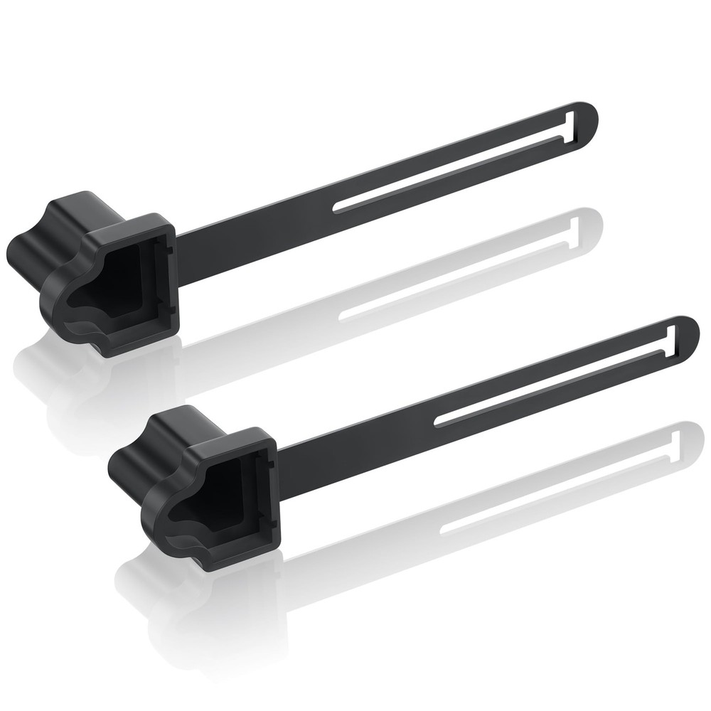 Feekoon 2 Pack 3 Prong Plug Protector for Engine Block Heater Cords, Black