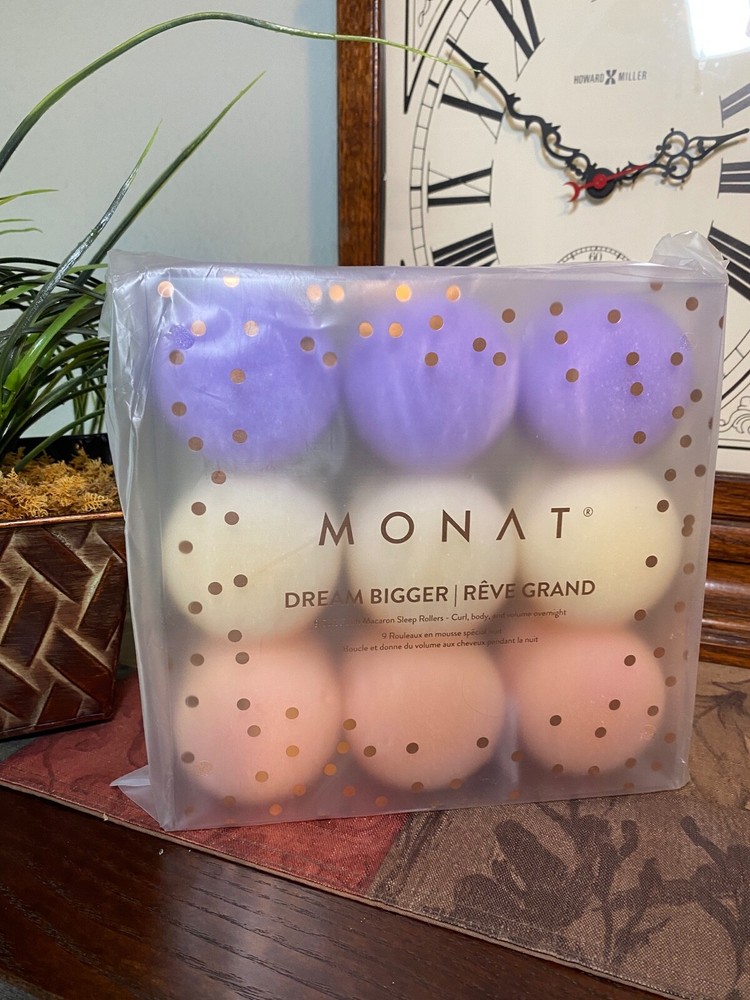 Monat Dream Bigger Sleeping Rollers Soft Foam, New Sealed