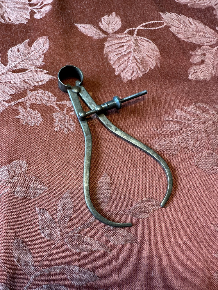 Brown & Sharpe Type Precision Spring Joint Outside Flat Leg Caliper, Used