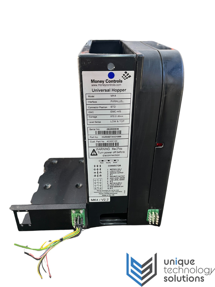 Money Controls Universal Hopper MK4 Version  / PARALLEL/ PULS - PROTOCOL