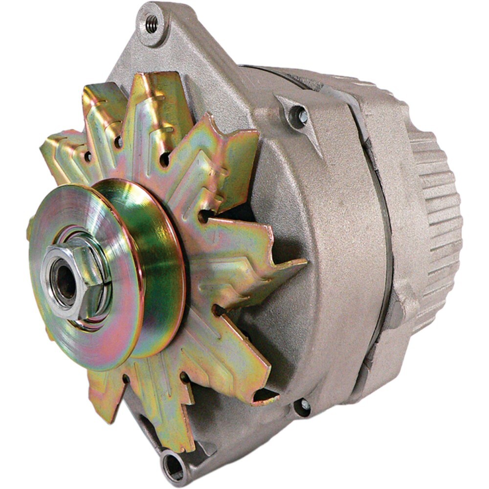 Alternator TRACTOR 1-WIRE 63 AMP 10SI w/ PULLEY For 1 Inch Wide Belt