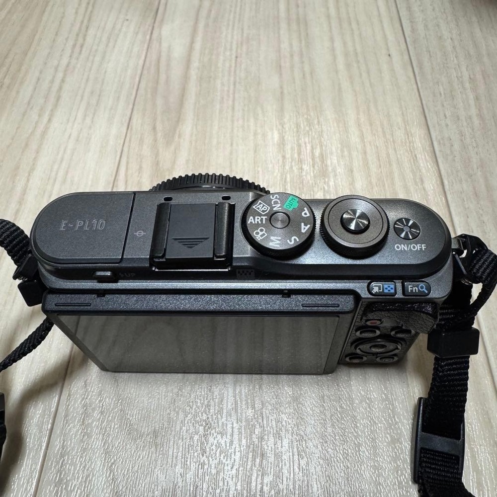 OLYMPUS PEN E-PL10 Mirrorless Camera Black Tested Used