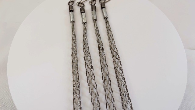 4PCS 1/2" Wire Pulling Grips - Electrical Cable Puller Tool for Heavy & Light Ca