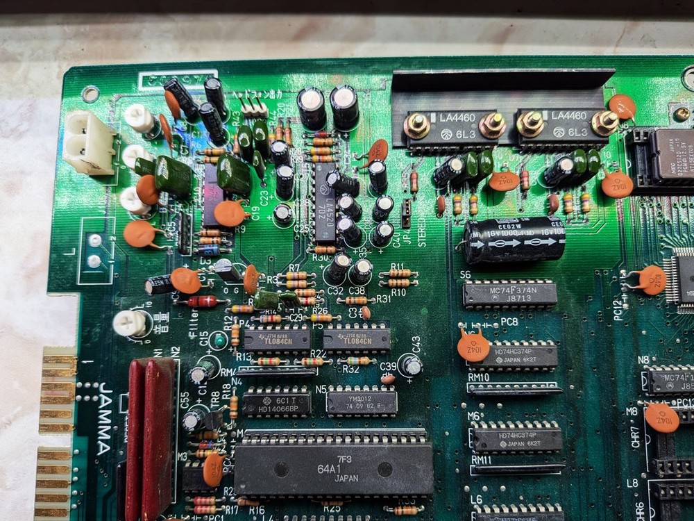 PAC-MANIA PCB PC Boad Namco 1987 SYSTEM-1 JAMMA Mint Condition No Hacks/Repairs