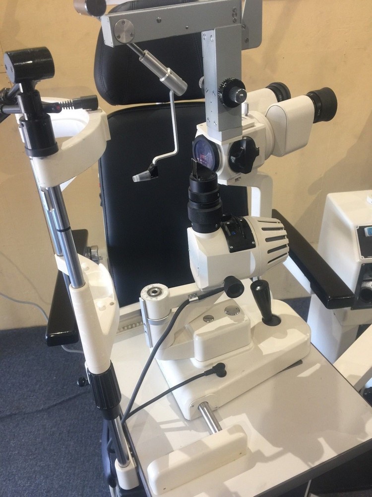 Marco Deluxe, Ultramatic Phoropter, Topcon 2ED Slit Lamp, Tonometer, Projector