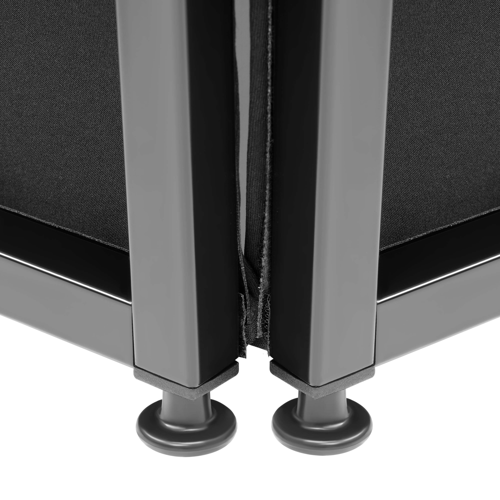 DJ Table Station Adjustable Booth Facade + Flat Table w/Travel Bag 20x40x45"