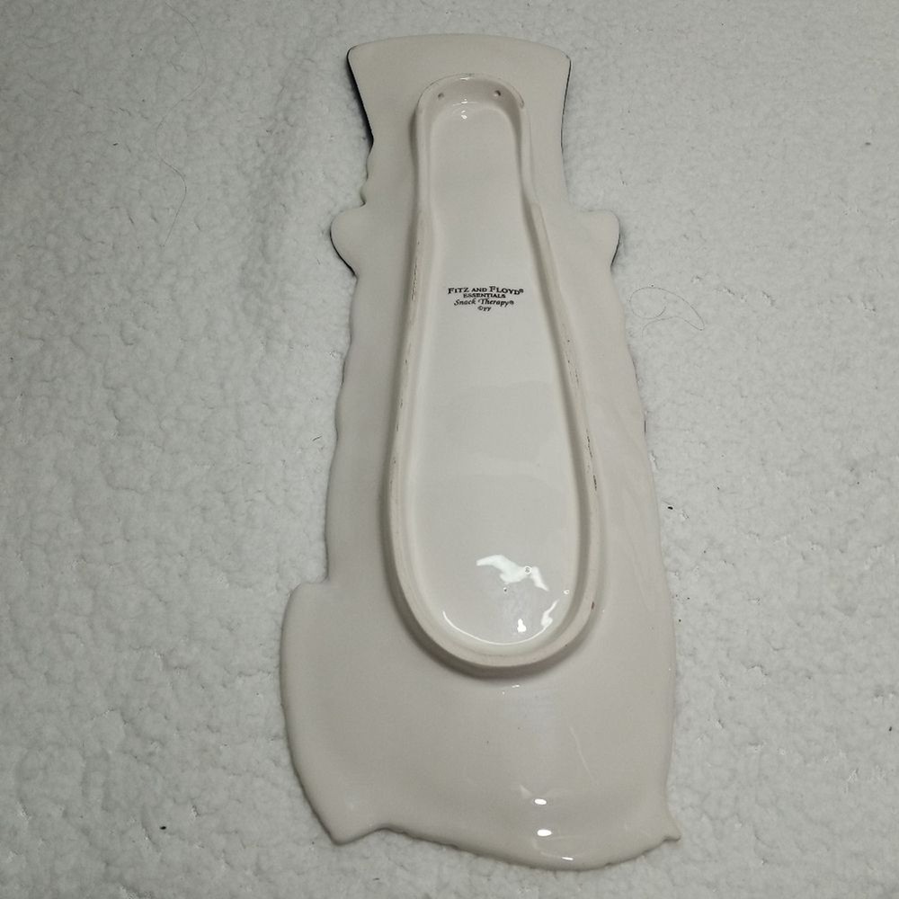 FITZ and Floyd Snack Therapy Snowman Server