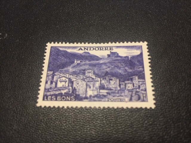 Fr. Andorra 142 MNG
