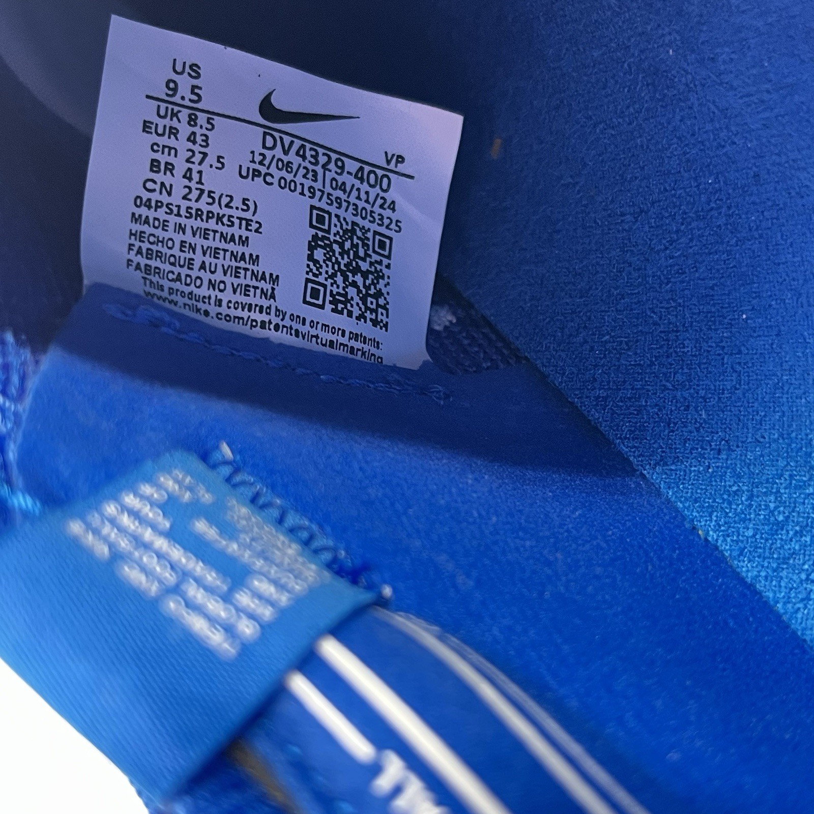 Nike Tiempo Legend 10 Elite SG 'Mad Ambition Pack' Soccer Men's 9.5 DV4329-400