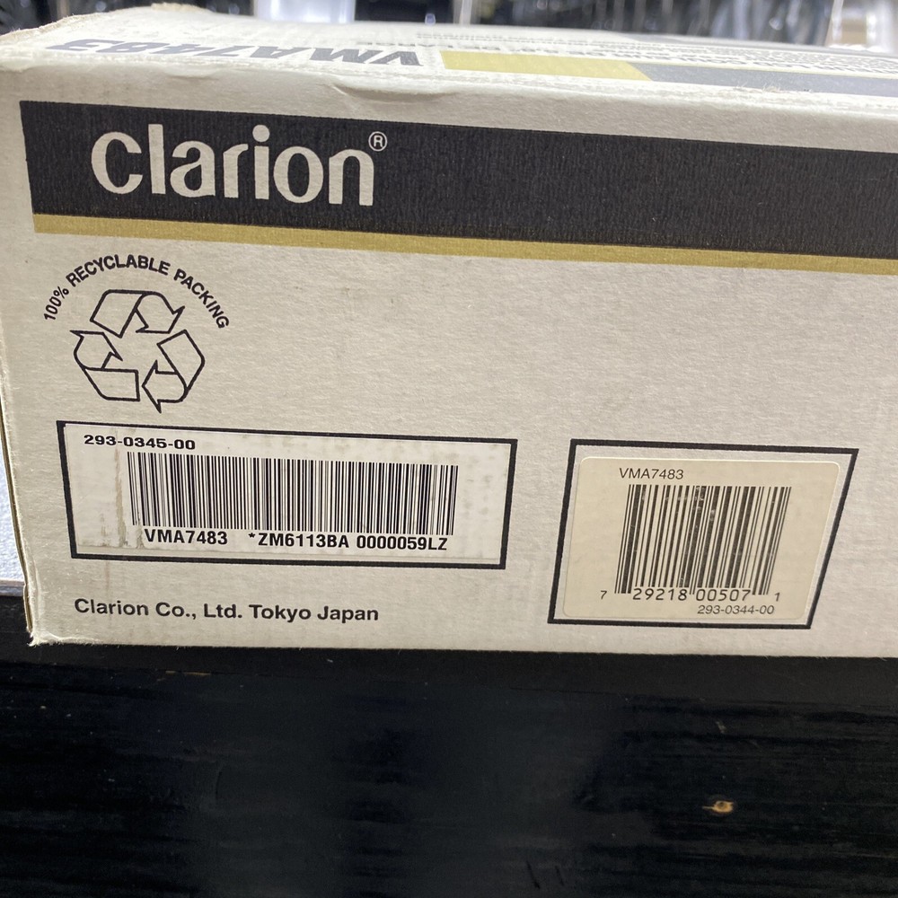 clarion vma7483
