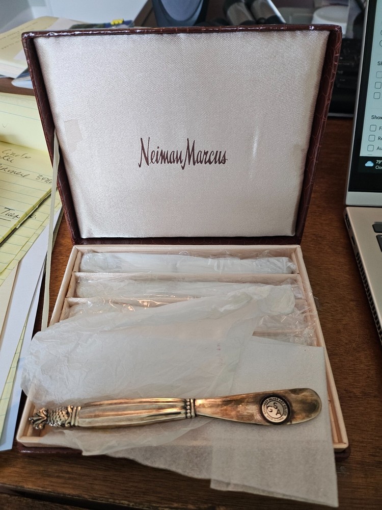 REDUCED - Brand New Godinger Silver Art Co. ltd Spreaders from Neiman Marcus