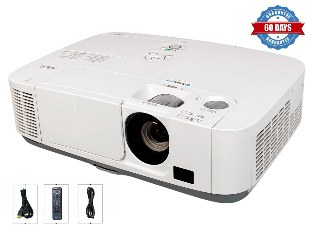 4000 ANSI 3LCD Projector for Multipurpose Daytime Usage DICOM HD HDMI w/Remote