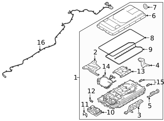 Genuine Ford Control Module L1MZ10B687A