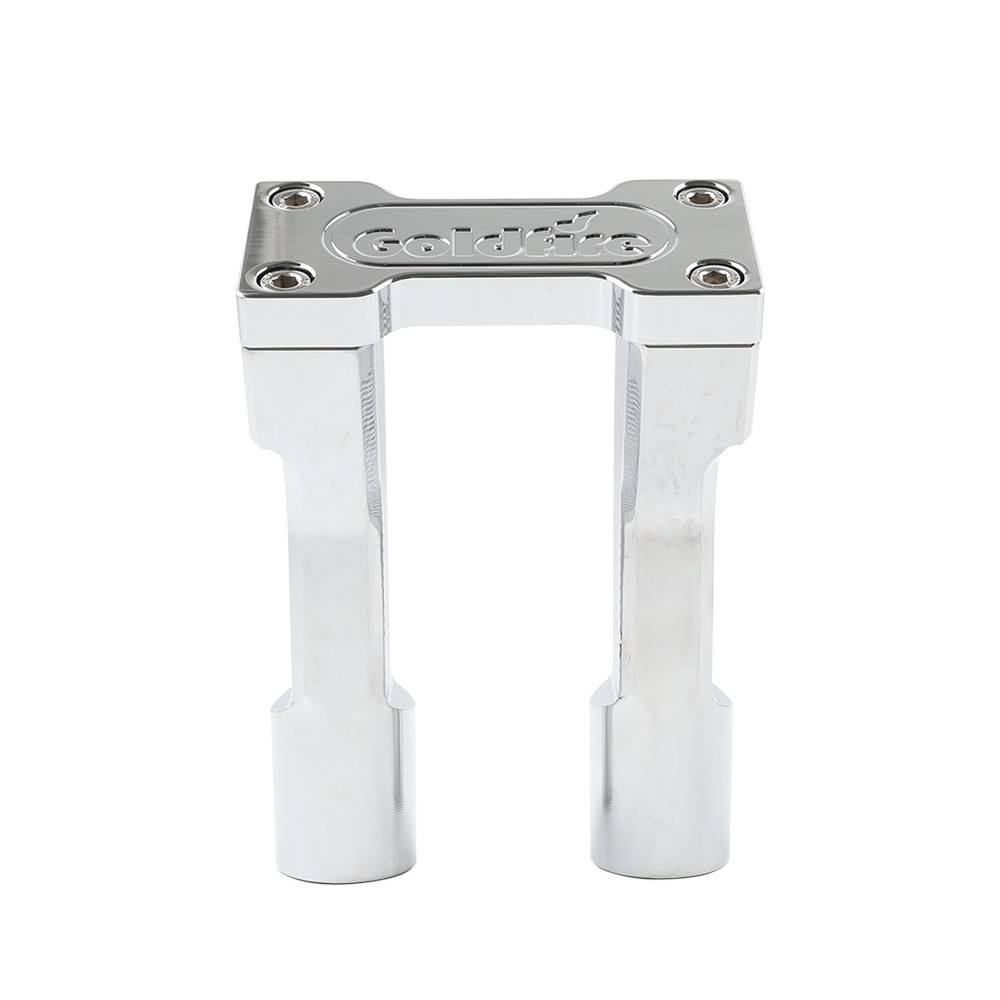 6" Pullback Handlebar Risers Clamp Chrome Fits for Harley 1" Handlebar