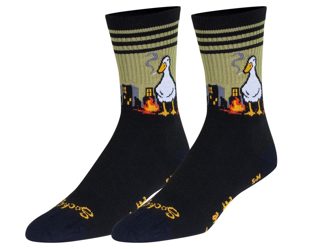 Sockguy 6" Socks (Bonkers) (Duck)