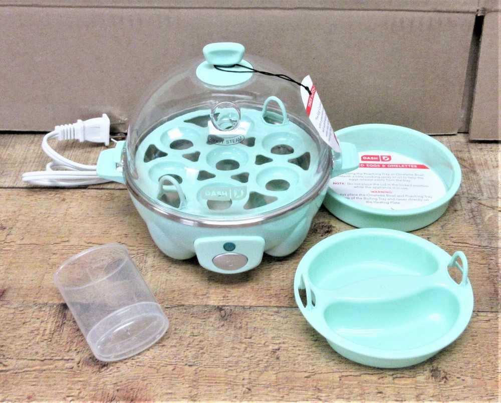 Dash Everyday Egg Cooker - Makes 7 Eggs - Teal - DEC005TA