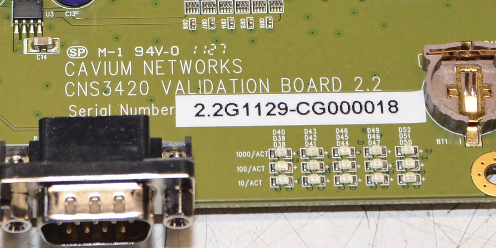 Cavium Networks CNS3420 Evaluation Board 2.2