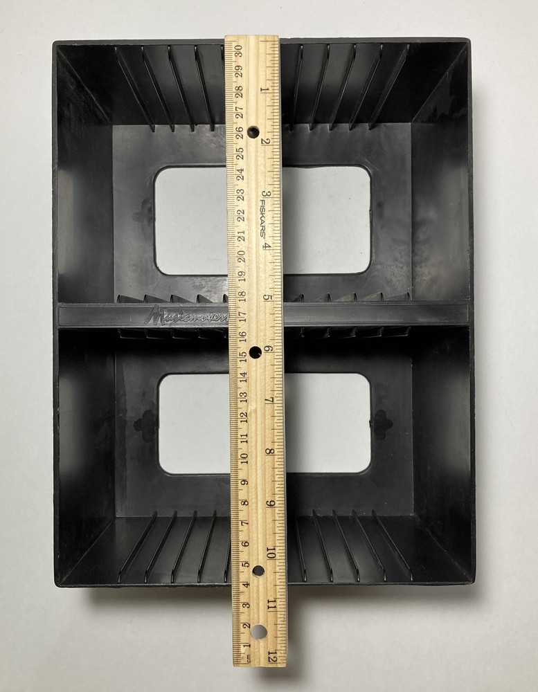 Music Movers 30 CD Hard Plastic Storage Rack Holder Replacement Case Insert