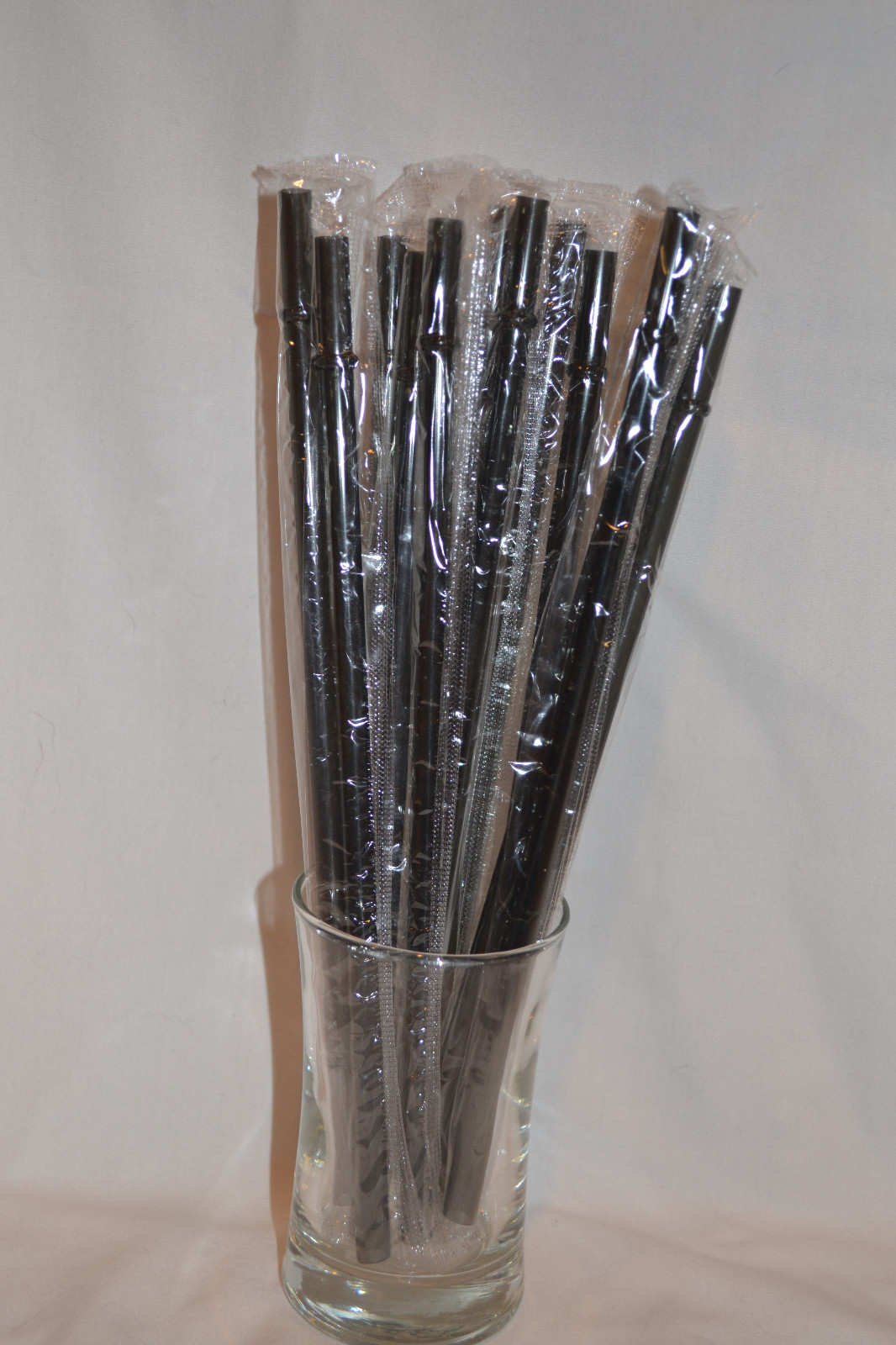 Reusable Straws Clear Solid Colors Plastic Acrylic 9” Rings BPA Free Sealed #2