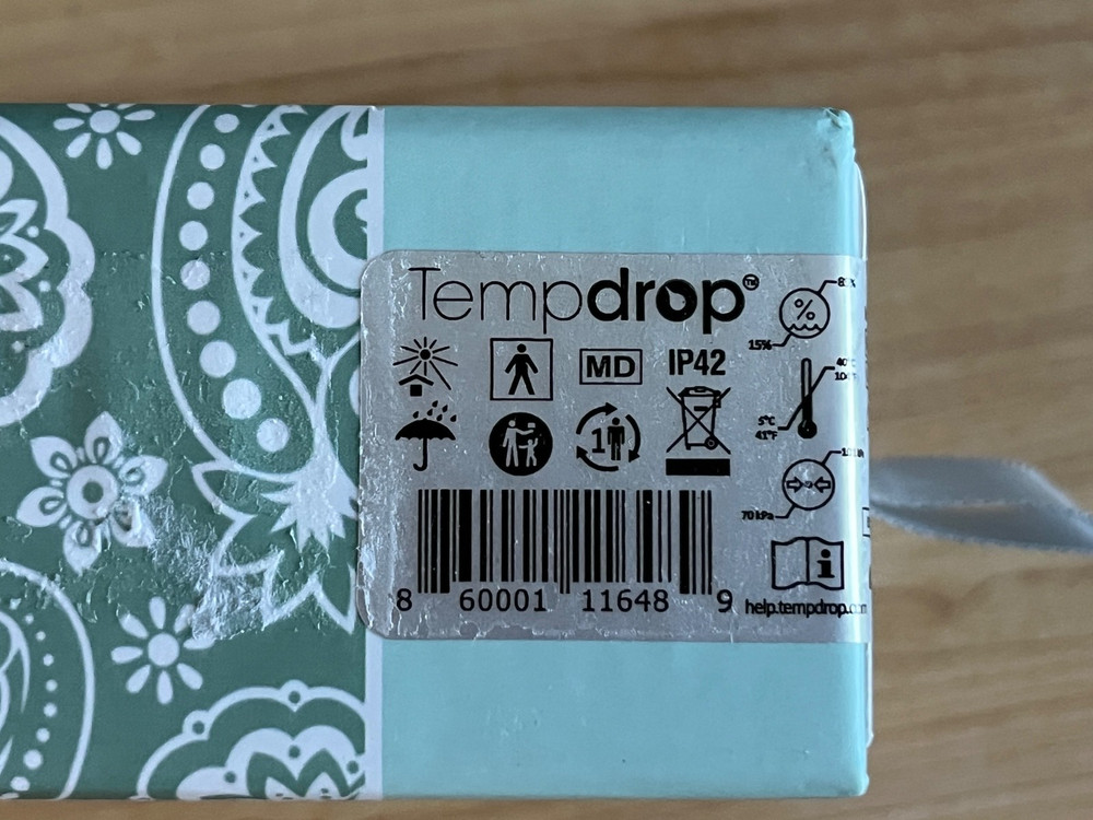 New Sealed Tempdrop TD1 Fertility & Ovulation Digital Sensor Thermometer Tracker