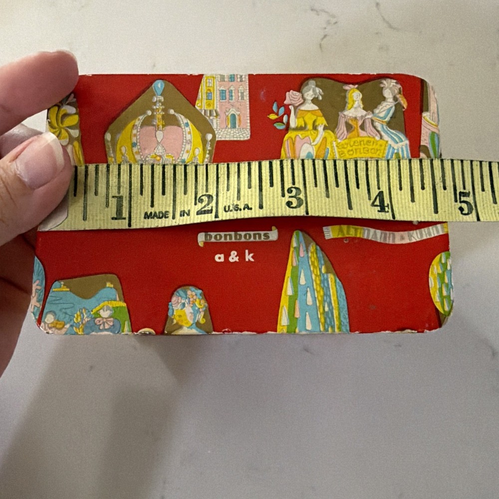 1986 Austrian Altmann & Kuhne Candy Container 3 Shelf Box Tiny Box