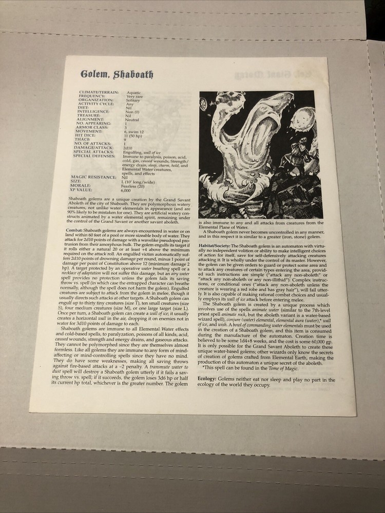 AD&D Dungeons & Dragons Night Below An Underdark Campaign